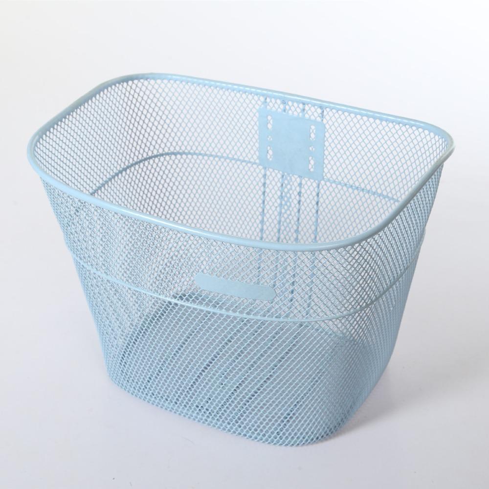 Metal Large Cart Basket Easy To Install Fixed Backpack New Bicycle Front Basket