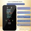 2026 New Model 5-in-1 Plug-In Gas Smoke Co Carbon Monoxide Alarm with Temperature and Humidity Detection for Home Use