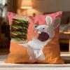 Popular R-RRabbids Invasion Cushion Cover Soft Washable Pillow Case Multi-Scene for Couch Bed Travel Office Use
