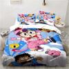 3D Мультяшный DR S-Slump Arale Комплект постельного белья Shet King Twin Double Детский Комплект постельного белья Из микрофибры или Полиэстера Мягкий с Мягкой Тканью Комплекты пододеяльников