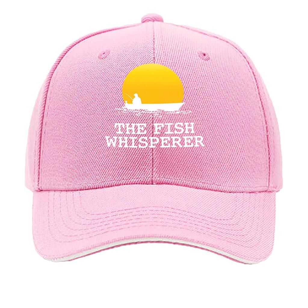 The Fish Whisperer Sunset FisherUnisex Silhouette Design Hip Hop hat Fashion Outdoor Sports Sandwich Baseball Cap