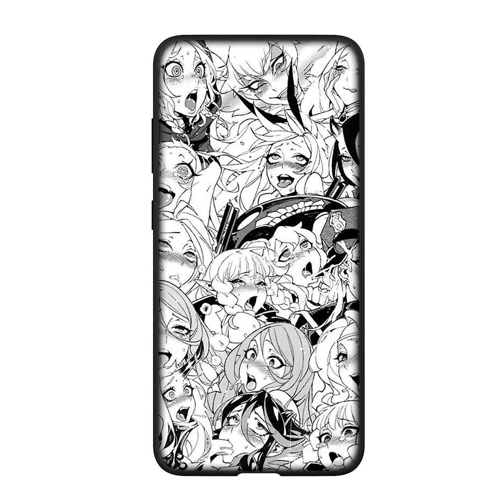 Для Samsung Galaxy S24 S23 iPhone 16 15 14 Xiaomi Redmi Note 13 12 11 10 8 9 Pro Max X XR Чехол для телефона Hentai Manga Anime Girl Waifu Sugoi OPPO Huawei