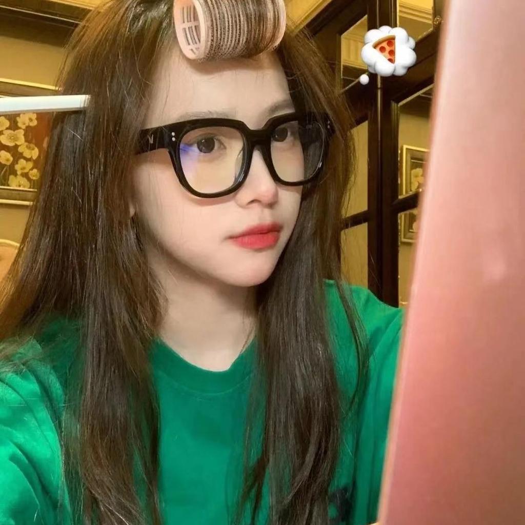 Женские очки в черной оправе: Ретро, Защита от излучения, Похудение, Совместимость с близорукостью, Не требует макияжа