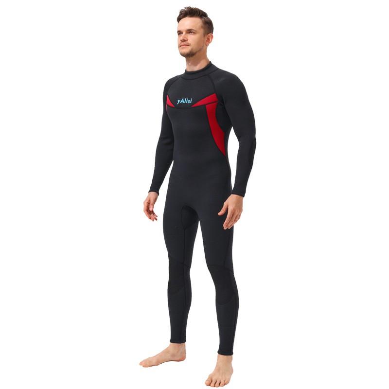 3mm Neoprene Fullsuit Wetsuit Men Women Warm Surfing Diving Snorkeling Winter Swimming