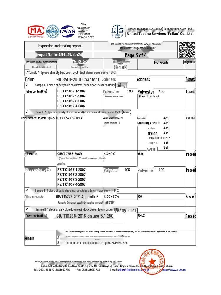 Mao Ren Unisex Stand Collar Down Vest