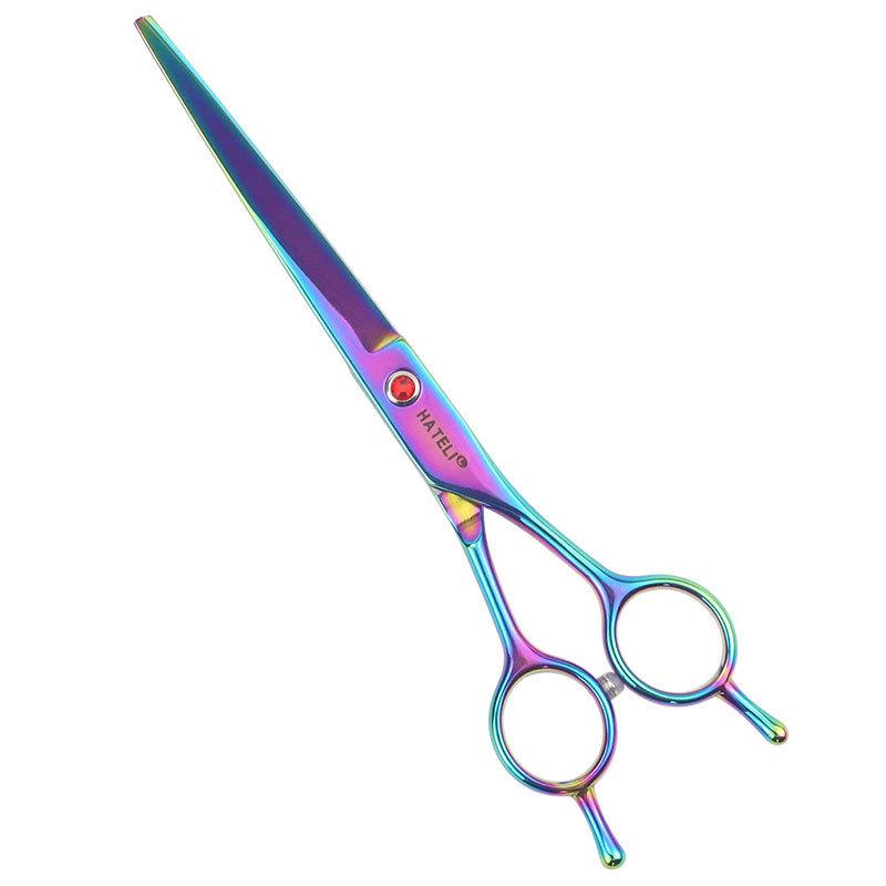 Pet Grooming Scissors High Quality Professional 7 Inch Dog Straight Shears Pets Beauty Sharp Edge Animals Hair Cutting Tools