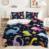 Three-Piece Animal Dinosaur Quilt Set Two-Piece Bedding Set