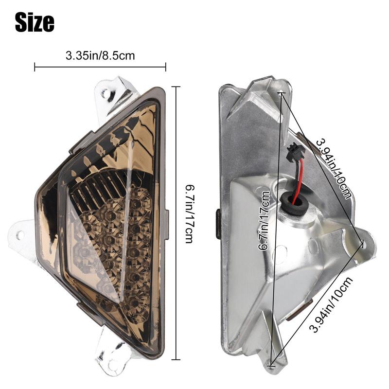 Front Turn Signal Indicator For Kawasaki Ninja 250 300 400 650 1000 Zx6R 2013-2021 2020 18 Motorcycle Accessories Light