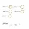 Female Fashion Jewelry Retro Zinc Zinc Alloy Korean Knuckle Finger Rings Tail Ring Twist Ring Set Round