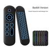 MRSVI Пульт дистанционного управления Air Mouse M5 Беспроводной 2.4G и Bluetooth С 7-цветной подсветкой Гироскопом Клавиатурой для Smart Android TV Box, ПК