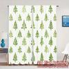2 шт., Шторы Рождественские елки Зеленые (2) Современные шторы рулонные шторы 100% полиэстер шторы на все сезоны декоративные для