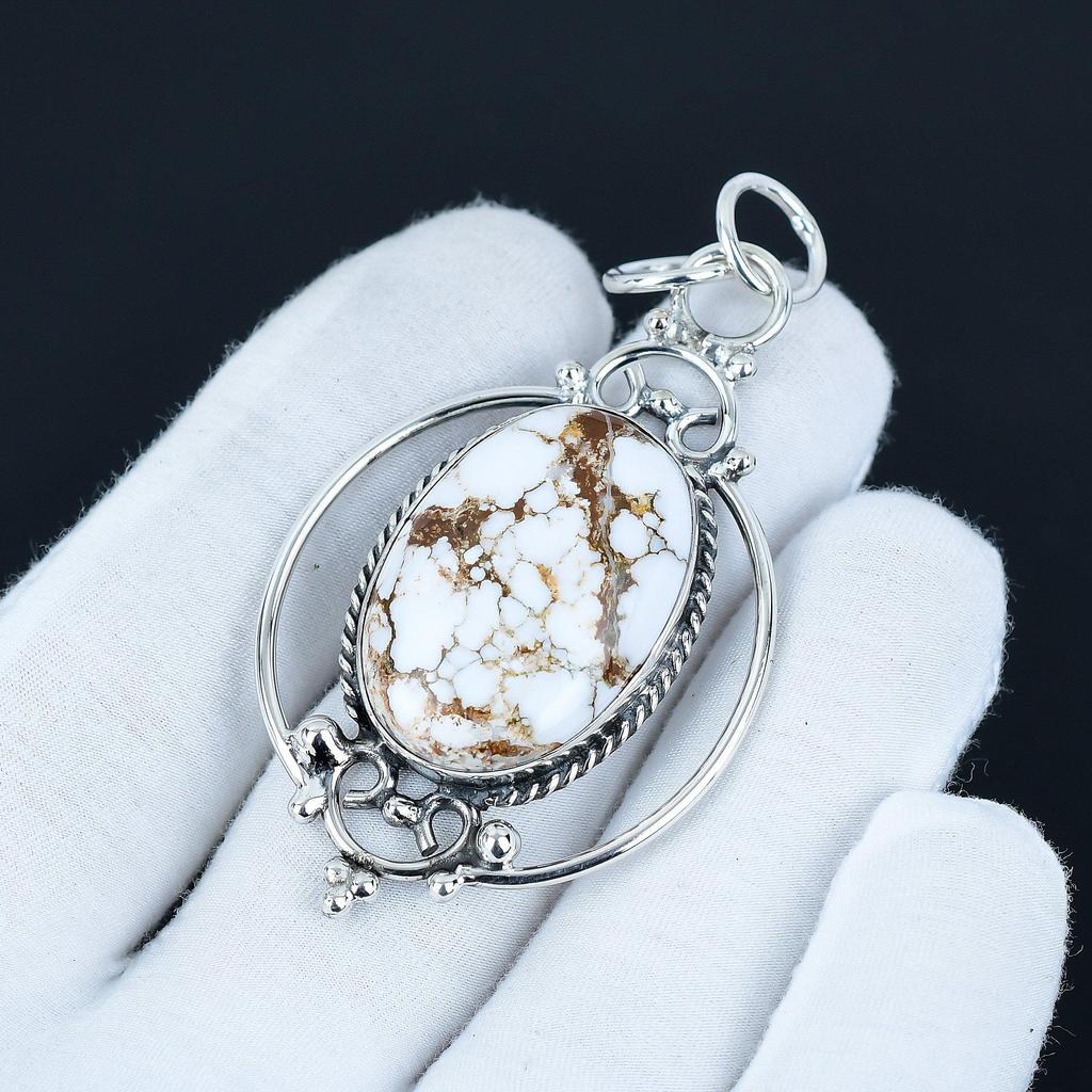 Wild Horse Jasper Pendant Gemstone Pendant 925 Sterling Silver Pendant Elegant Jewelry Handmade Pendant Birthday Gift For Her Silver Jewelry