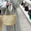 25 Соломенная сумка Lafite, высококлассная ретро-модная сумка, сумка через плечо под мышку, тренд