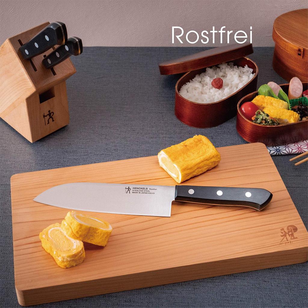 Henckels Santoku petty кухонный Потерянный нержавеющая сталь кухонный можно мыть в посудомоечной машине Японский Henckels нож, нож, ножницы, набор из 3 предметов, Fly, нож,