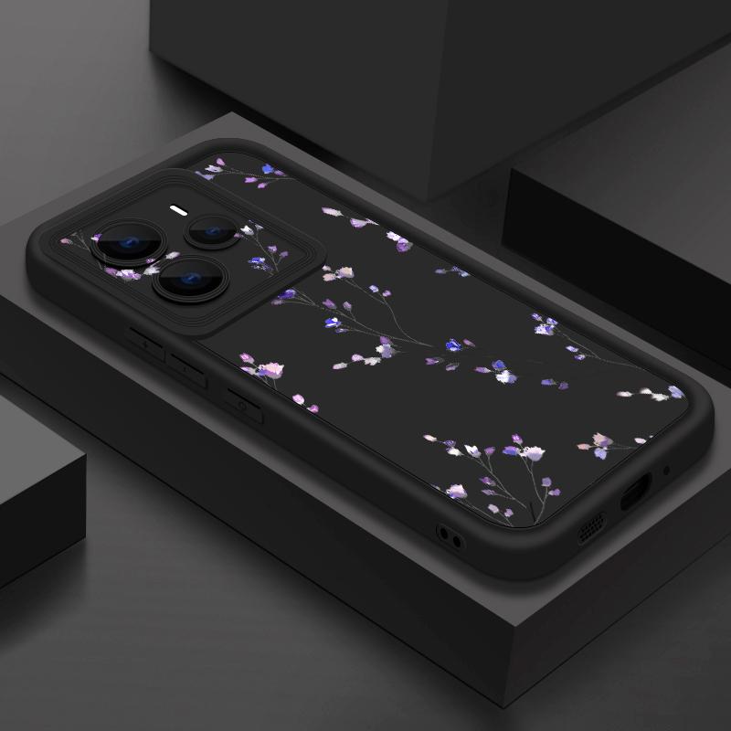Чехол для телефона из ТПУ с узором из синих цветов Для Xiaomi 14T Pro 13T Pro Ударопрочный Мягкий силиконовый задний чехол Fundas Для Xiaomi 14T 13T Pro