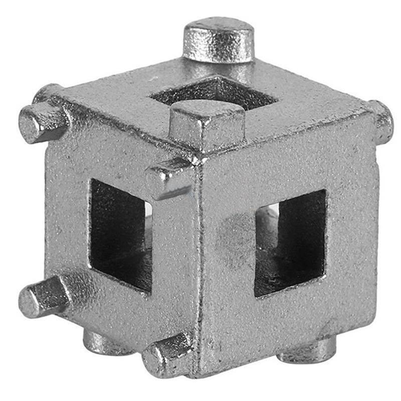 Инструмент для перемотки поршня суппорта заднего дискового тормоза/обмотки назад, кубический инструмент, приводной инструмент 3/8 дюйма