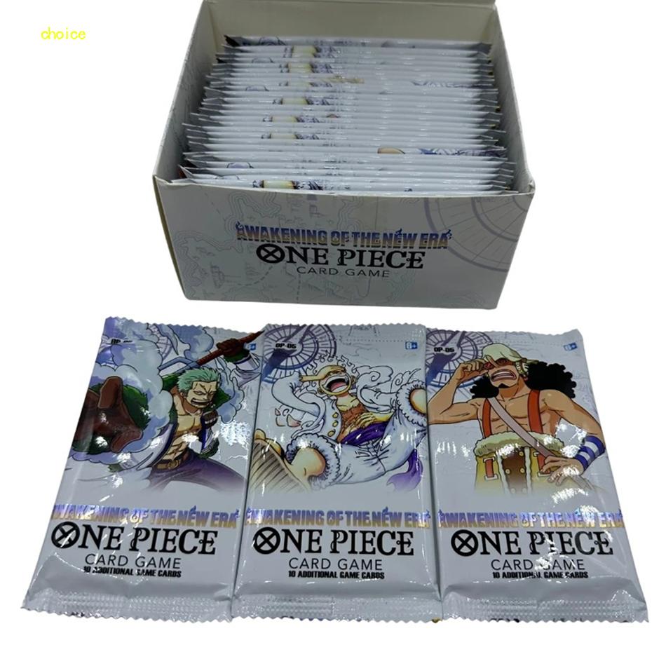 Горячая Аниме One Piece 300 шт./Коробка Карты Английский Пробуждение Новой Эры Коллекционная Карточная Игра Коллекция Боевой Бустер Игрушка Рождественские Подарки