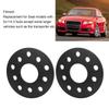 Hubcentric Wheel Spacers, Aluminum Alloy Wheel Spacers, 56.1mm Center Diameter, 8mm Thickness, Replacement for Seat, 5x114.3 Hub, Black
