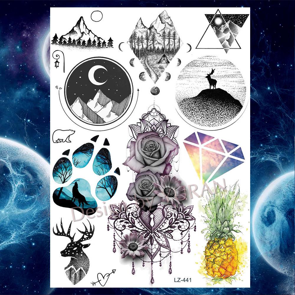 3D наклейки для ногтей