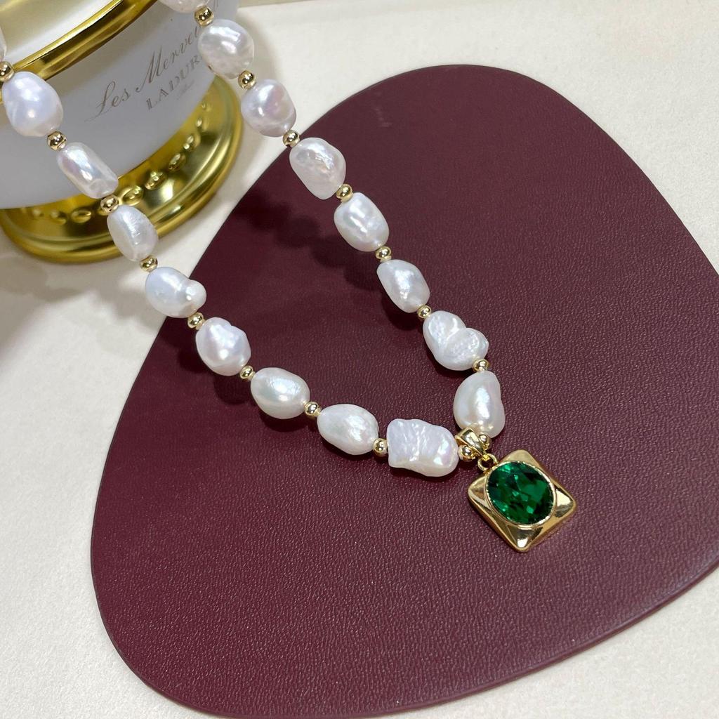 Baroque Freshwater Pearl Choker Necklace - French Style Mother's Day Gift