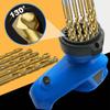 3‑12mm Twist Bits Drill Bit Sharpener 19 Holes Drill Bit Grinder  For 3‑12mm
