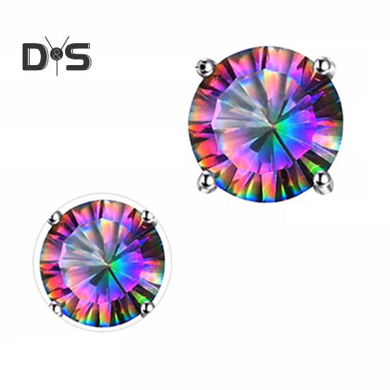 1 пара сверкающих сережек-гвоздиков со стразами из медного материала, легкие блестящие серьги-гвоздики для женщин, ювелирные изделия в подарок