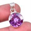 Natural Alexandrite Gemstone 925 Solid Sterling Silver Gift Pendant 1.25" K1q04