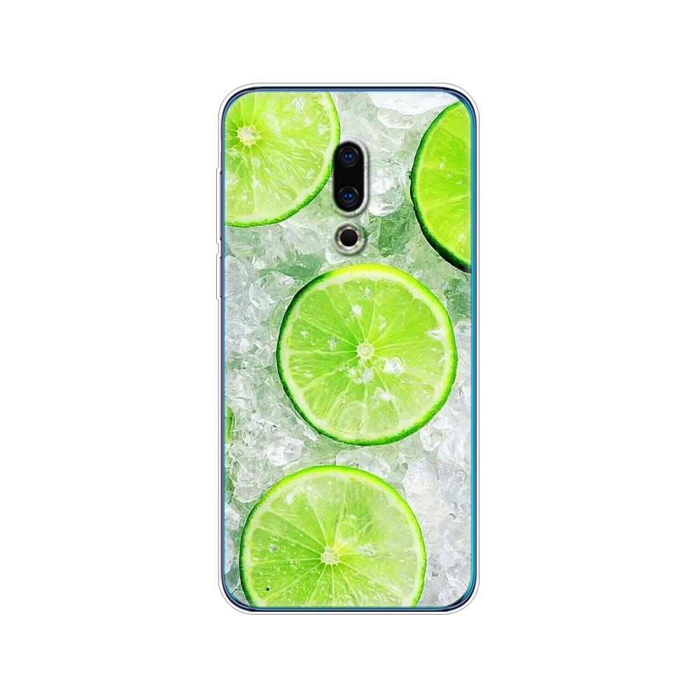 For Meizu 16th Cases 6.0'' Silicone Case For Meizu 16th Plus Etui Cover 6.5''Soft TPU Phone Back Cover Bumper Coque Etui Cartoon