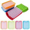 6-Cavity Sausage Maker Mould Non-Stick Silicone Mold DIY Hot Dog Maker  Kitchen Baking