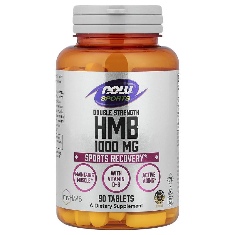 Sports, HMB With Vitamin D-3, 90 Tablets (1,000 mg per Tablet)