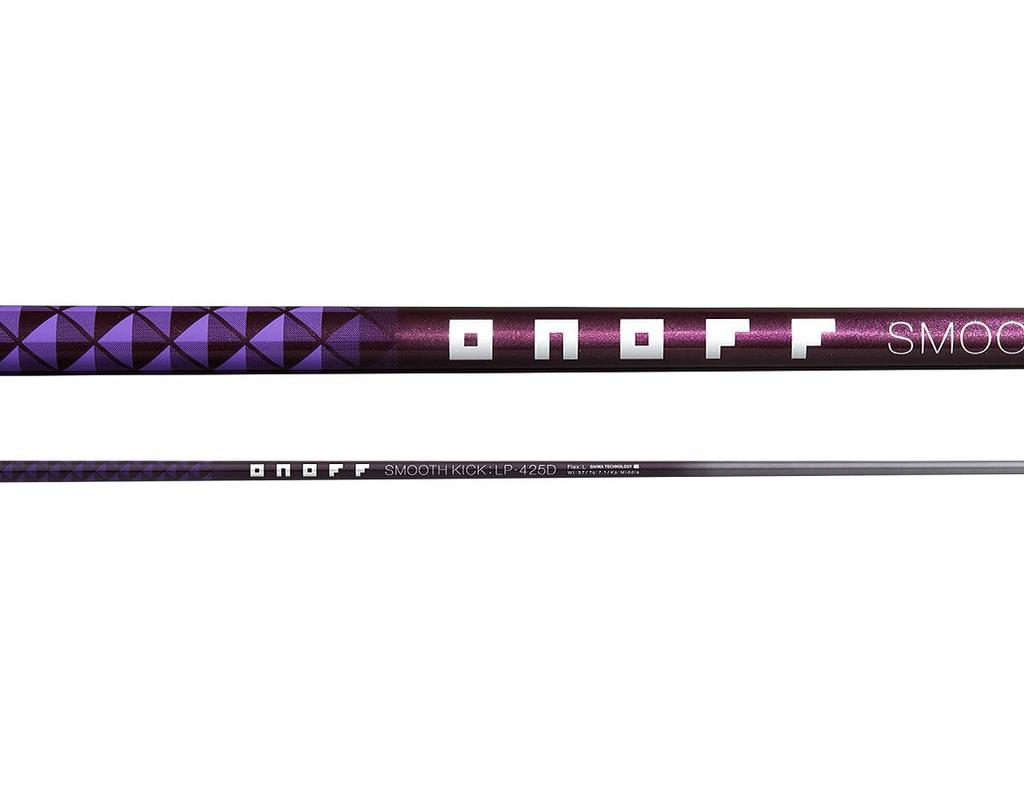 Клюшка для гольфа Onoff Driver Женская Клюшка ONOFF Driver Lady 13 градусов L дюймов SMOOTH KICK 25OF DR LADY 13 4375 L Фиолетовый Лофт Гибкость Длина 43,75 Шафт LP-425D