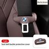 BBIX7 Leather Car Seat Belt Buckle Plug Protector Anti-Scratch Clip For BMW G30 G20 M3 M5 E91 E92 E93 E36 E70 X3 X4 X5 X1 E39 F30