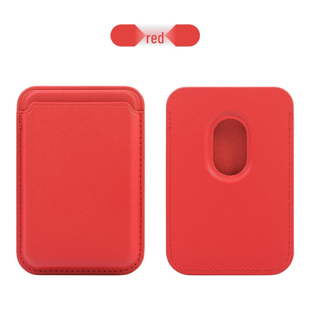 Кожаный картхолдер MagSafe для iPhone 17/16/15 - Прочный магнитный чехол