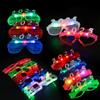 Light Up 2025 Happy New Year Glow Glasses New Year Party Glasses  Masquerade Party
