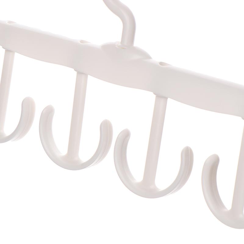 Вешалка для бюстгальтера для шкафа, вращающаяся на 360°, многофункциональная стойка с крючком для рубашки, шляпы, поясной сумки, экономящая место, стойка для хранения жилета