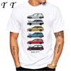 Retro Civic EF Evolution T-Shirt New Summer Men Short Sleeve JDM Legend NSX Car Sport T Shirts Hip Hop Boy Casual White Tees