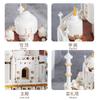 Taj Mahal Miniature Model Moc City Block - Creative Building Toy For Children India World Famous Architecture