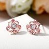 1 Pair of Crown Earrings, Simple, Fresh and Stylish