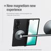NILLKIN Для Samsung Galaxy Z Fold 7 Чехол Магнитная Адсорбция Суперматовый Защитный Подставка ПК Жесткий Чехол-книжка со Шторкой для Объектива Кронштейн