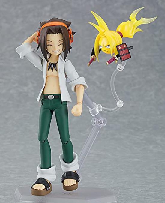 Figma SHAMAN KING Йо Асакура Раскрашенная Подвижная Фигурка M06779 Немасштаб ABS&ПВХ