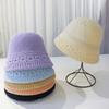 Hollow Knitted Hat, Fisherman's Hat Thin Design Breathable Summer Sun Protection New Sunshade Hat Bucket Basin Hat