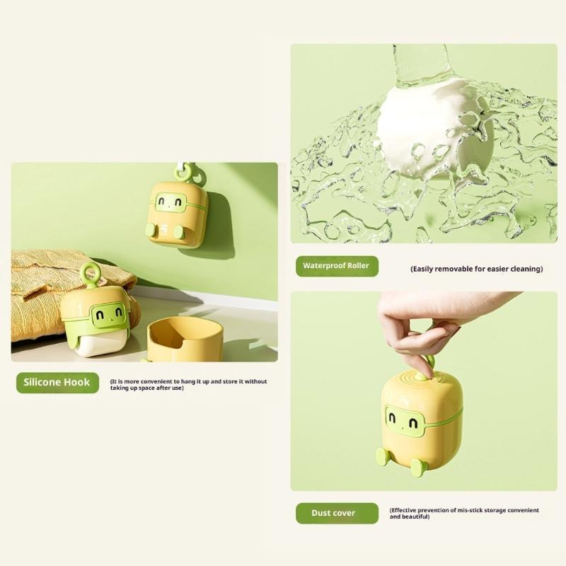 Washable Fabric Cleaner Strong Sticky Rollers Portable Lints Remover for Sofa Bedding Car Interior