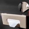 Universal Car Sun Visor Plate Tissue Box Carbon Fiber Tissue Holder New Napkin Holder  Seat Back