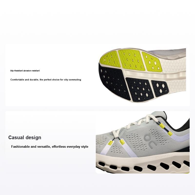 ON Cloudsurfer 2 Glacier Ivory Мужские кроссовки Серые 3MF10123205