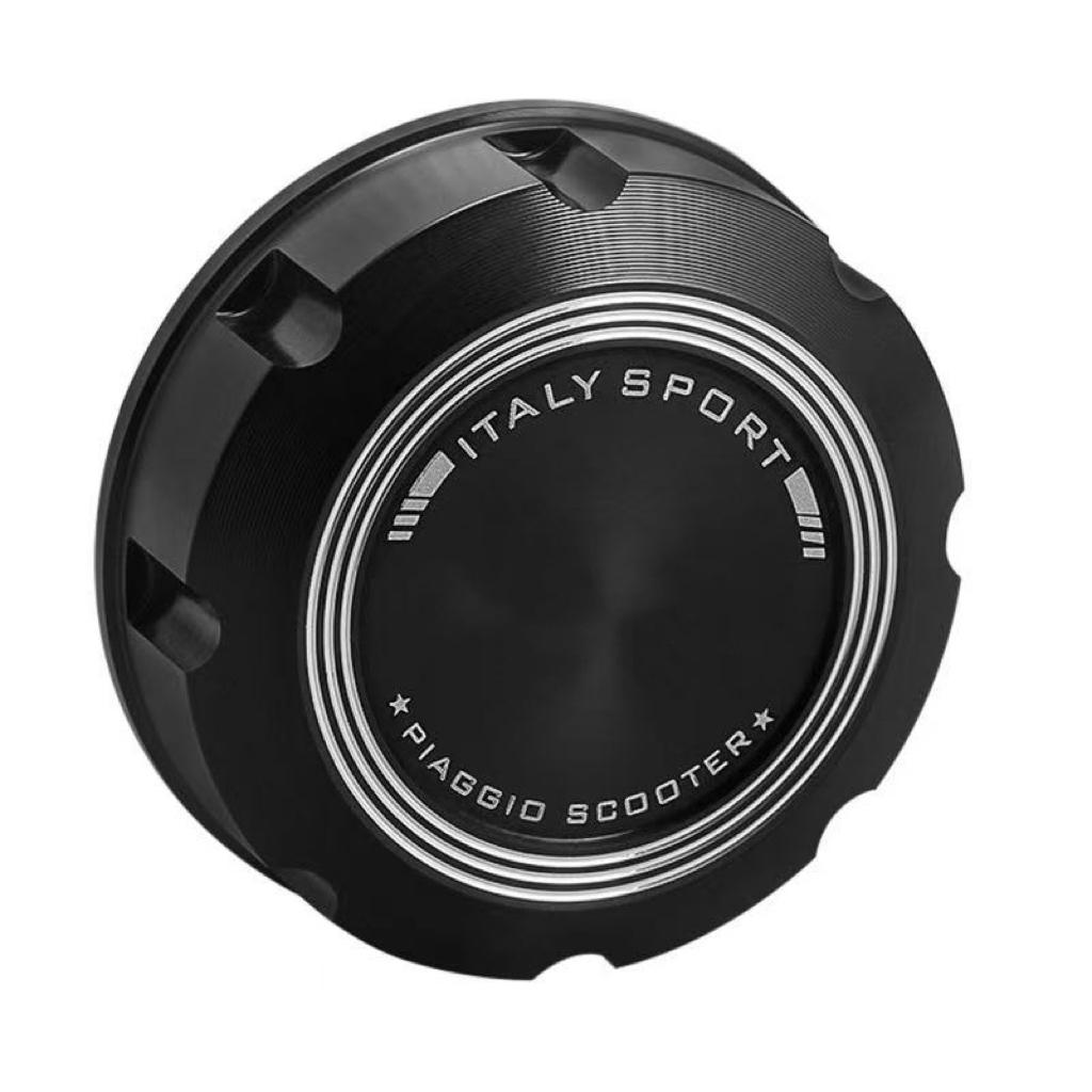Motorcycle Accessories Scooter Gas Fuel Tank Filler Cap for All VESPA GTS GTV LX Primavera Sprint 150 250 300 CNC aluminum alloy