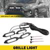 4X Светодиодные Белые Огни Решетки с Жгутом Проводов Для Toyota RAV4 - 2024 V