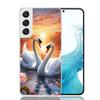 Чехол для телефона Белый Лебедь Грация Искусство для Samsung Galaxy S26 S25 Edge S24 S23 FE S22 Ultra S21 Plus S20 + Fundas Cover Coque Galaxy S2