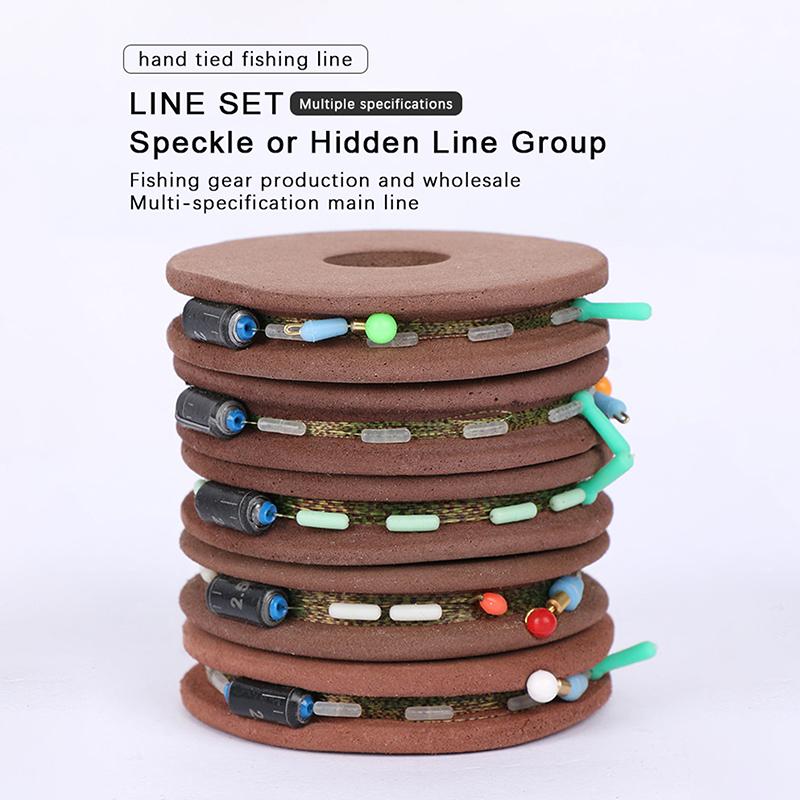 Готовая рыболовная леска Spot Invisible 3.6-7.2M Удочка 0.8 # - 5.0 # Номер лески Аксессуары для ловли карася