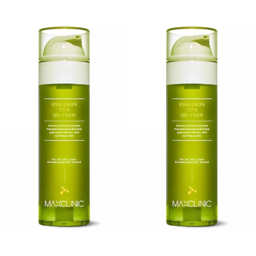 Maxclinic Hyaluron Vita Oil Foam 110g*1Pc/2Pcs/3Pcs