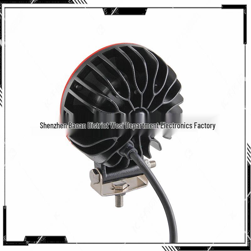 LED for Car, Motorcycle, and Jeep Off-Road Spotlights: Wrangler A-Pillar & Front Bumper Compatible